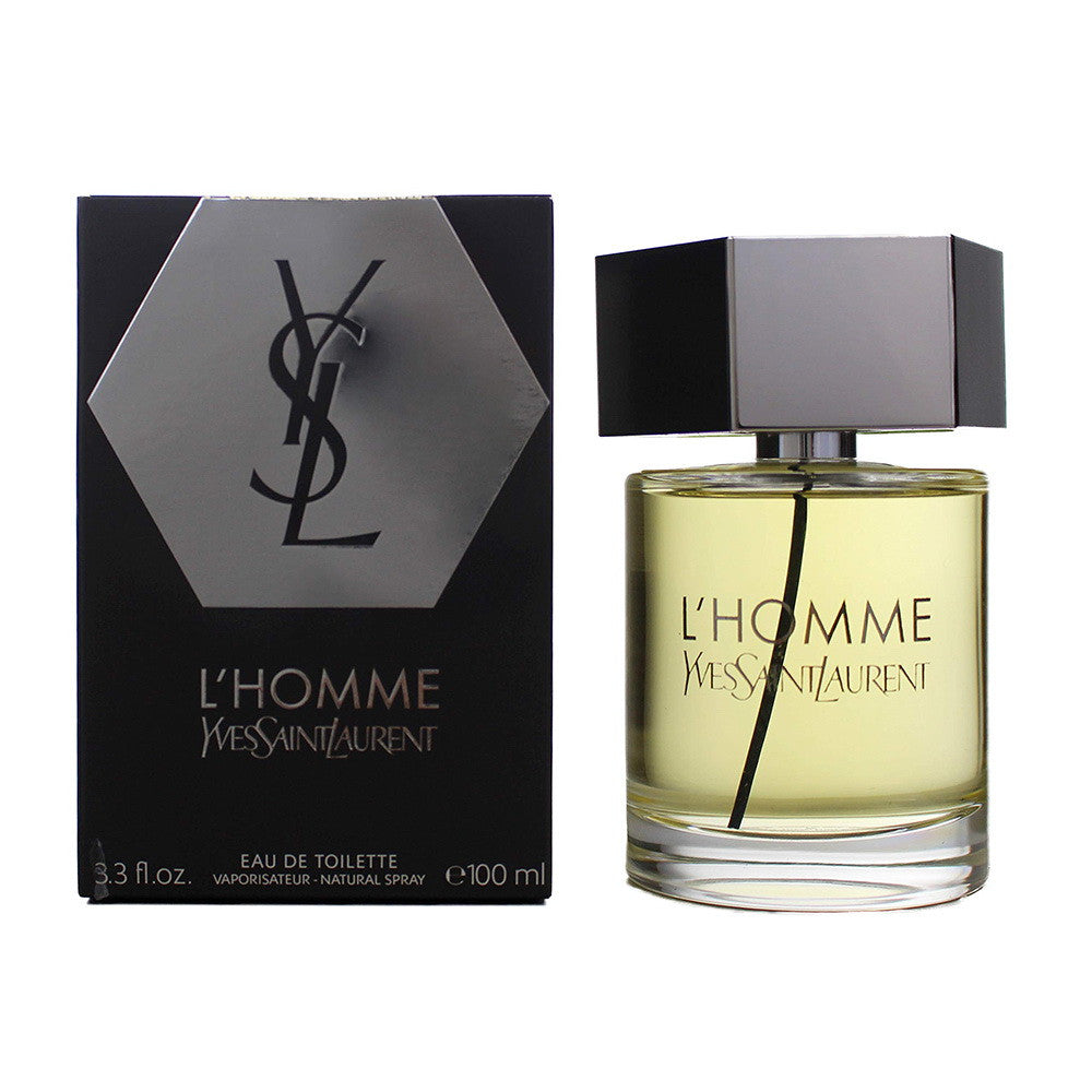 L'homme Yves Saint Laurent For Men Edt Spray, 3.3 Oz